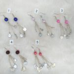 lot boucles d'oreilles en perles